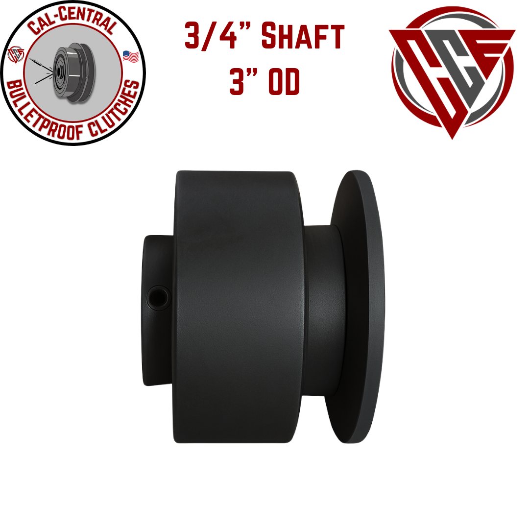3/4" High-Speed Clutch Upgrade – 3.0" OD – Fits Multiquip J36, Wacker CT36, Allen 430/436/446, Bartell B436, Husqvarna CT48, Marshalltown