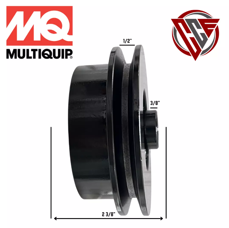 Multiquip Mikasa Replacement Clutch Assembly MVC88, MVC88GH, MVC88VGE, MVC88GE