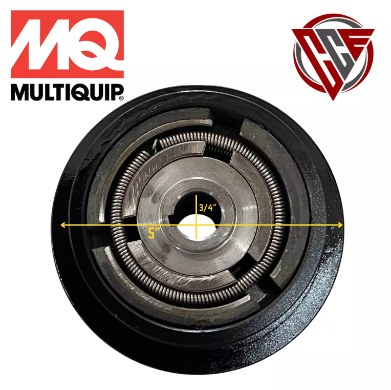 Multiquip Mikasa Replacement Clutch Assembly MVC88, MVC88GH, MVC88VGE, MVC88GE