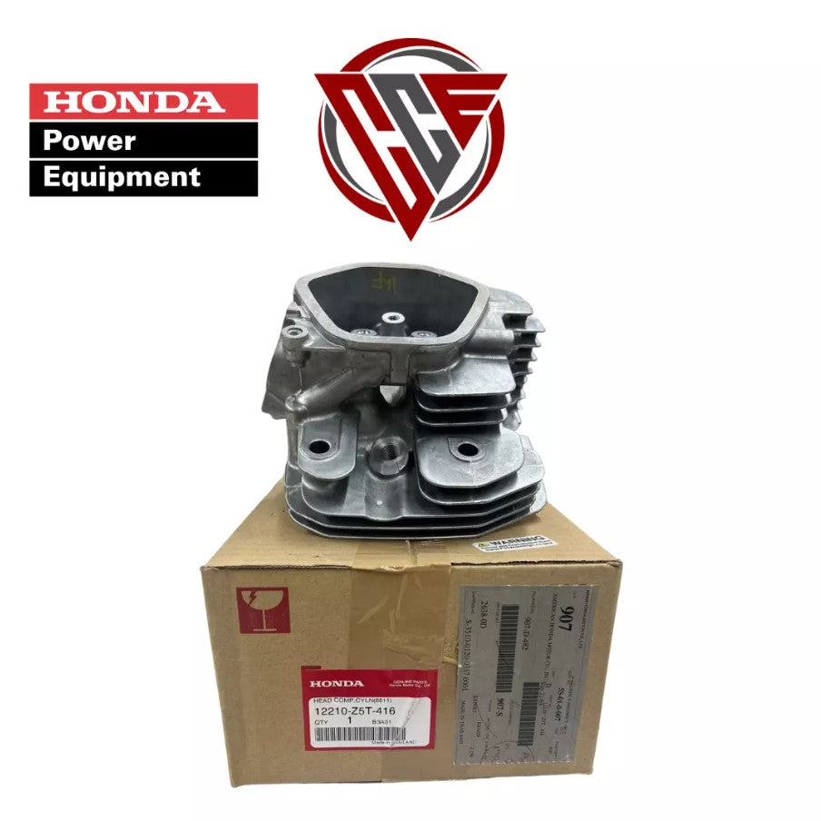 GENUINE OEM HONDA CYLINDER HEAD ASSY FITS GX340 GX390 / ASSEMBLED 12210-Z5T-416