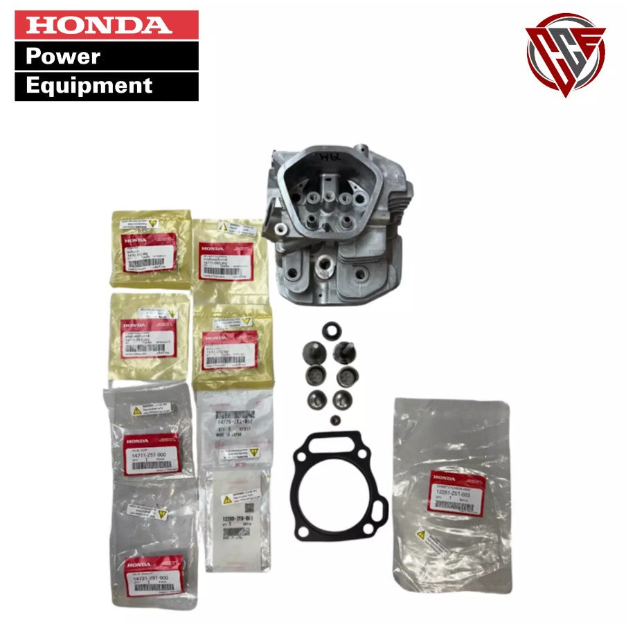 GENUINE OEM HONDA CYLINDER HEAD ASSY FITS GX340 GX390 / ASSEMBLED 12210-Z5T-416