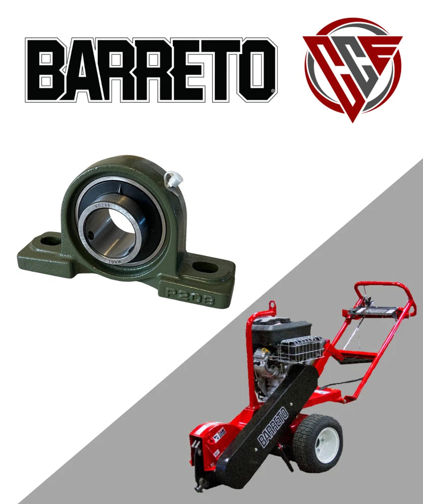 BEARING PILLOW BLOCK TURNER Fits Barreto 13SGH-16SGB Stump Grinder 14008-M