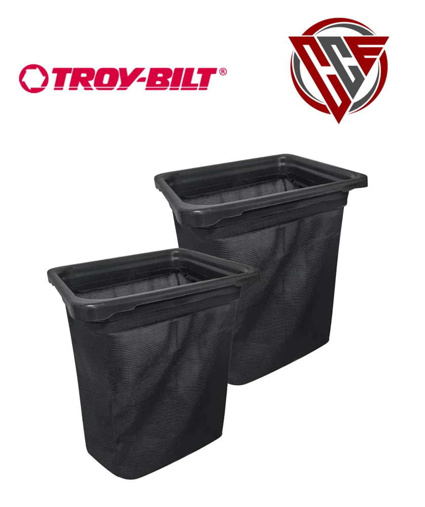 2PACK 964-04090A 964-05104 964-04096A Double Bagger Grass Bag Assembly for Troy-