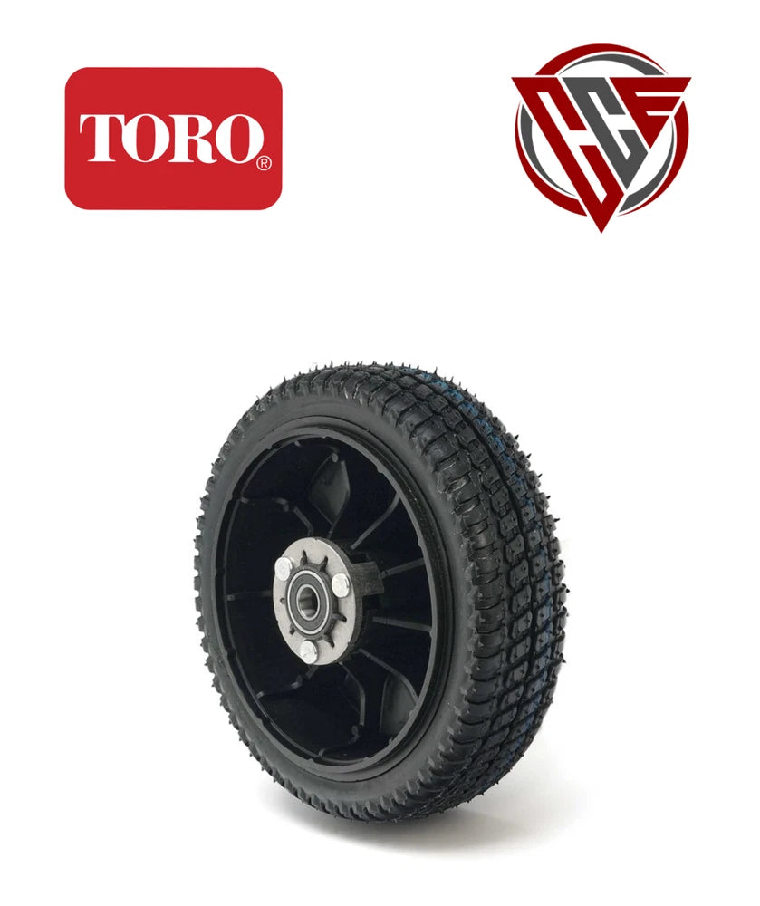 Toro Wheel Asm (8" W/ring) 131-4594 Genuine Original OEM