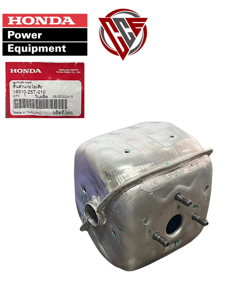 Genuine OEM Honda 18310-Z5T-000 Muffler; New # 18310-Z5T-010 Made by Honda
