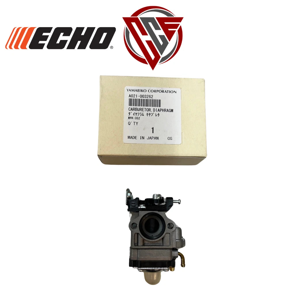 Genuine echo Part CARBURETOR WYK-352 T282 A021003262