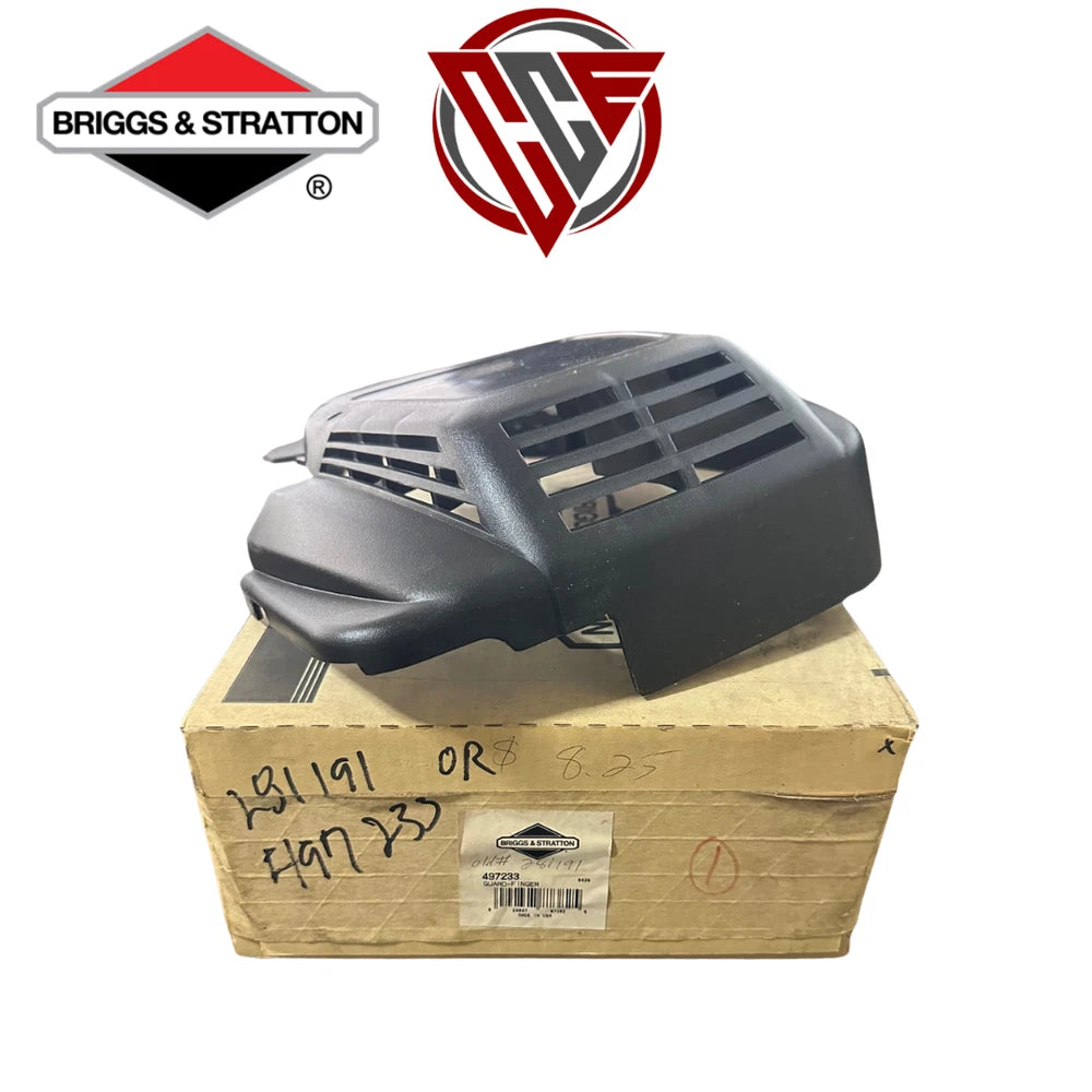 NEW BRIGGS & STRATTON BLOWER HOUSING COVER 497233