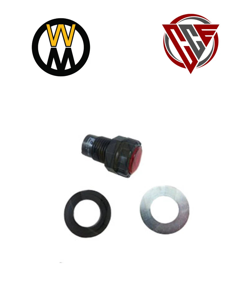 OEM GENUINE WALKER MOWER PART 8996-15 RED LIGHT INDICATOR UPGRADE KIT