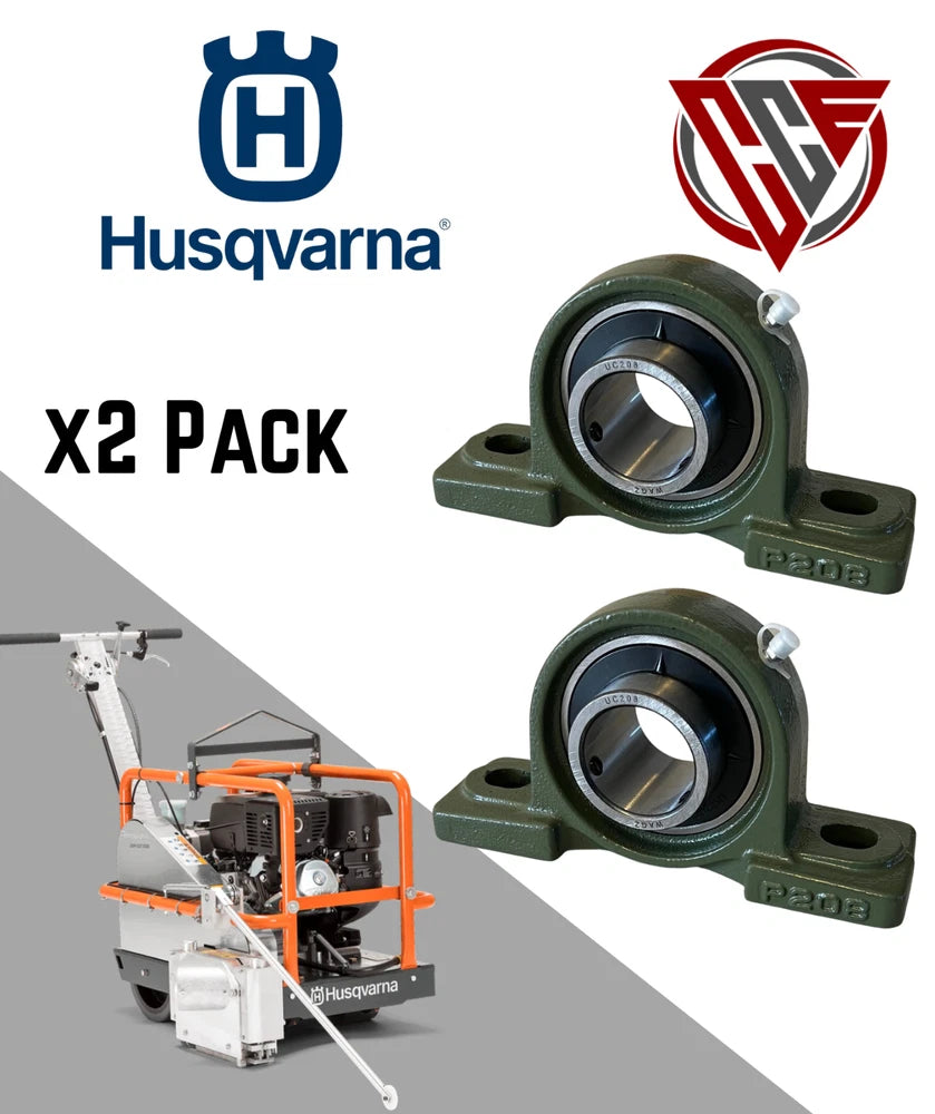 Husqvarna 505834101 Pillow Block Bearing Set PK 2 for Soff Cut 4000