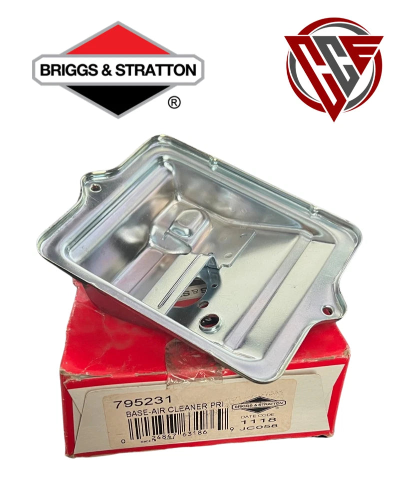 Genuine Briggs and Stratton 795231 base air cleaner