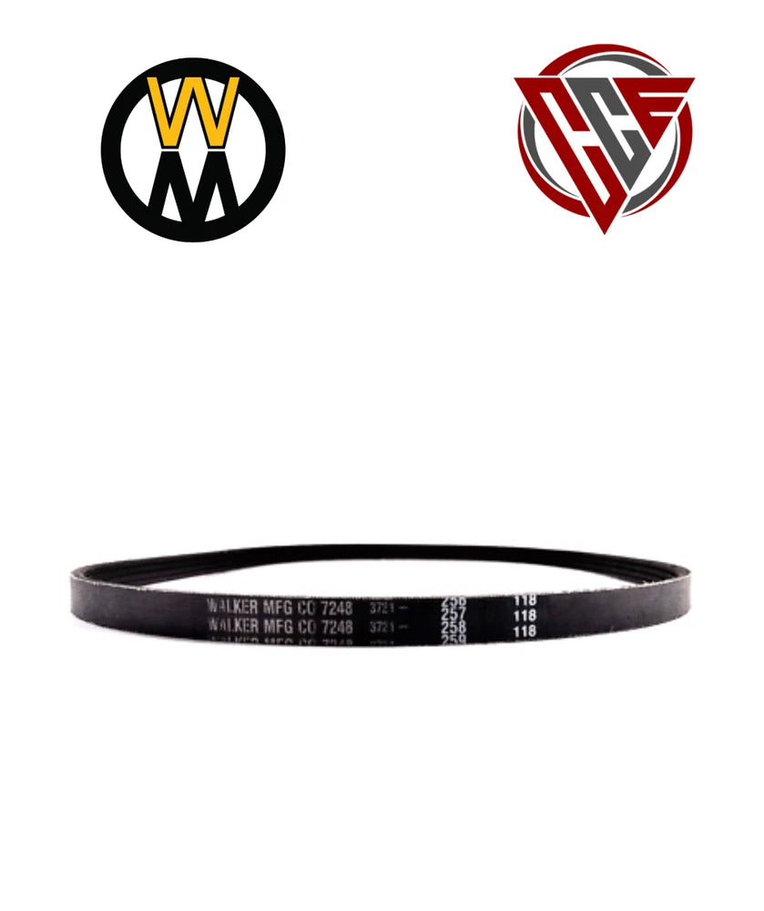 New Genuine OEM Walker Micro V Ground Drive Belt 7248 For Model C &T
