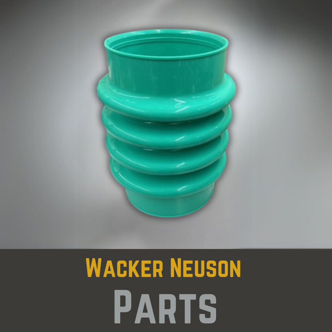 Green rubber shock mount for Wacker Neuson equipment – vibration damping part