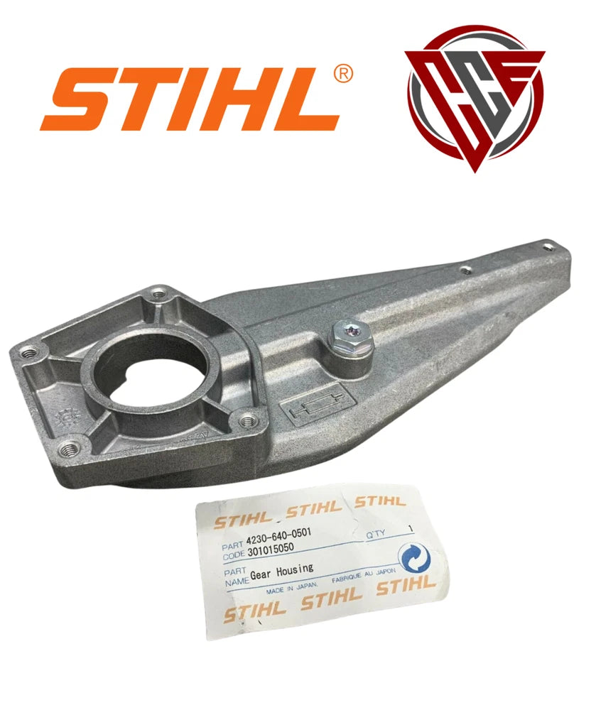 NEW OEM STIHL GEAR HOUSING ON 4230 640 0501 - HEDGE TRIMMER PARTS