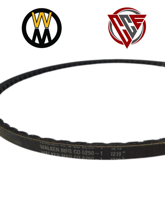 OEM GENUINE WALKER MOWER PART 6250-1 DRIVE BELT
