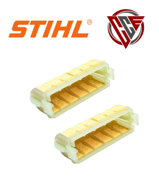 2 Stihl Genuine OEM Air Filter MS 250 210 230 025 (2 Pack) 1123-120-1613