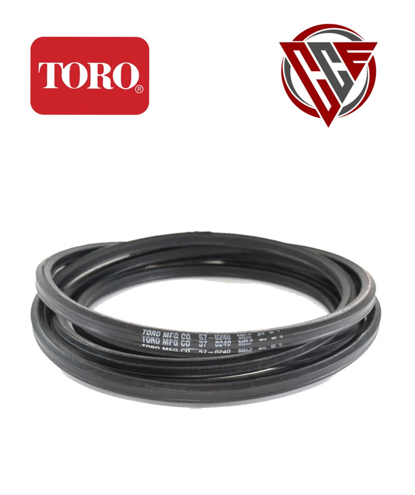 Genuine OEM TORO belt 57-0240 570240 Z250 Z252 Z255 Z287L Z256 Z257 Z286E