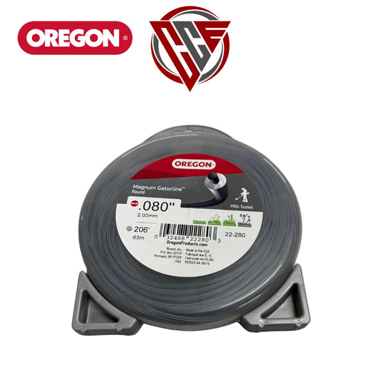 Oregon 22-280 Magnum Gatorline Trimmer Line Round .080" Gauge 208 feet