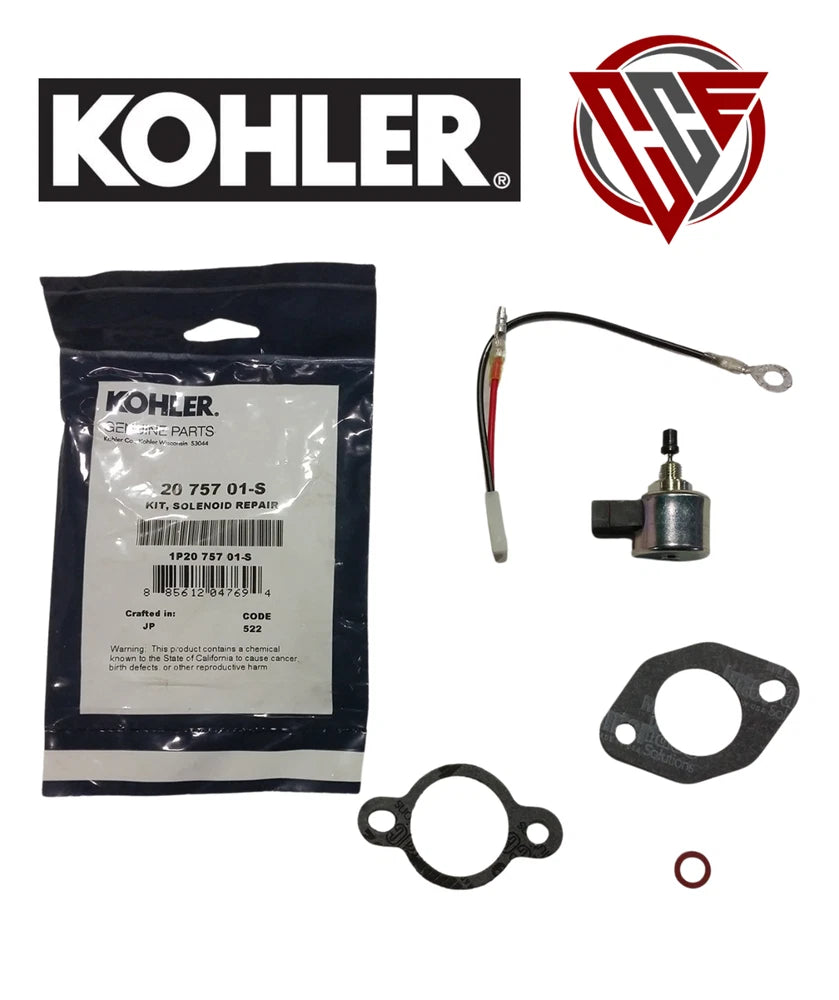 Genuine Kohler 2075701-S Carburetor Solenoid Cub Cadet # KH-20-757-01