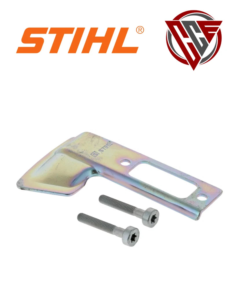 OEM Stihl 4237 790 9800 Tip Guide Guard for Single Sided fits HS 86 R 87 R NOS