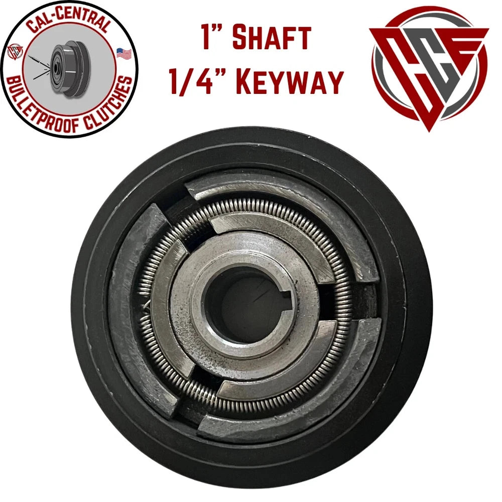 Centrifugal Clutch 1/2" V Belt Plate Compactor 1" Bore Packer Heavy Duty 5"