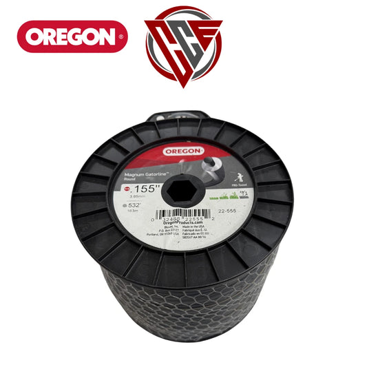Oregon 22-555 Magnum Gatorline Round Trimmer Line, .155" by 53'