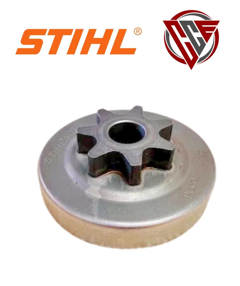 NEW Genuine STIHL Chain Sprocket Kit 3/8" Picco 7T 020T MS200T 1129-640-2050 OEM